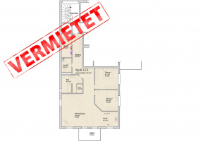 2 Schlafzimmer, Wohnung, Zur Vermietung, Hinterdorf 9, First Floor, 1 Badezimmer, Grundstück ID undefined, Obermumpf, Schweiz, 4324,